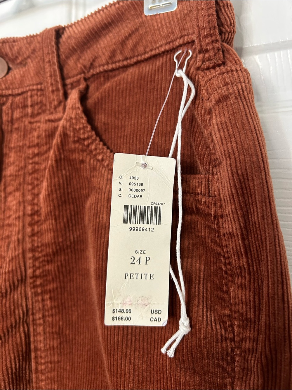 Pilcro Rylan High-Rise Flare Pants Corduroy Edition - Picture 7 of 15